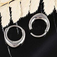 316 Surgical Stainless Steel Hoop Earrings&nbsp;EJEW-G416-42B-P