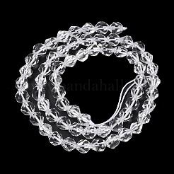 Synthetic Quartz Crystal Beads Strands&nbsp;G-Z119-A42-01