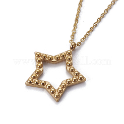 304 Stainless Steel Pendant Necklaces&nbsp;NJEW-E141-29