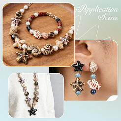 39Pcs 13 Styles Handmade Porcelain Beads&nbsp;PORC-PA0001-69