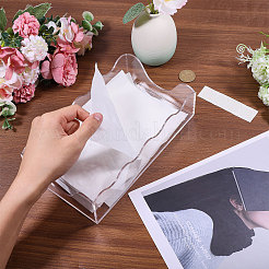 1Bag Acrylic Napkin Storage Box&nbsp;DIY-GL0006-18