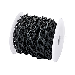 Aluminium Twisted Chains Curb Chains&nbsp;CHA-TA0001-05EB