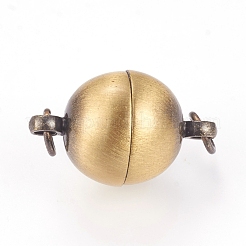 Brass Magnetic Clasps&nbsp;KK-E737-33AB