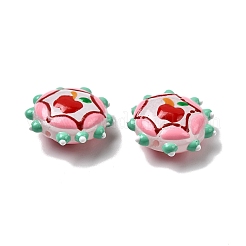 Baking Paint Glass Enamel Beads&nbsp;LAMP-K039-34B