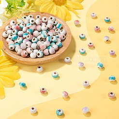 200Pcs Handmade Porcelain Beads&nbsp;PORC-TA0001-61B