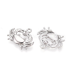 304 Stainless Steel Pendant Rhinestone Settings&nbsp;STAS-T070-01P