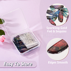 DIY Wing Dangle Earring Making Kit&nbsp;DIY-TA0005-44