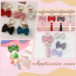 8Pcs 8 COlors Polymer Clay Rhinestone Beads&nbsp;RGLA-ME0001-01