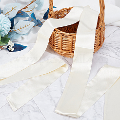 Satin Cloth Ribbon Wrap Around Chain Belt&nbsp;AJEW-WH0314-198B