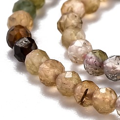 Natural Multicolor Tourmaline Beads Strands&nbsp;G-H266-15A