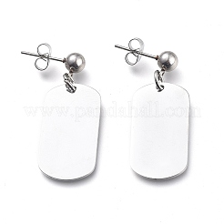 Non-Tarnish 304 Stainless Steel Paperclip Chains & Cable Chain Jewelry Sets&nbsp;SJEW-K153-16P