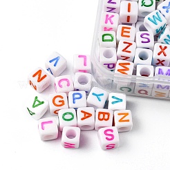 100Pcs Acrylic Beads&nbsp;MACR-YW0002-30