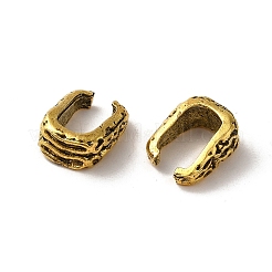 Tibetan Style Alloy Snap on Bails&nbsp;FIND-A038-01AG