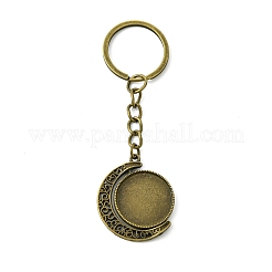 Alloy Pendant Cabochon Keychains&nbsp;KEYC-JKC01137-04