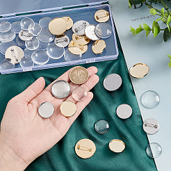 DIY Blank Dome Brooch Making Kit&nbsp;DIY-UN0003-76