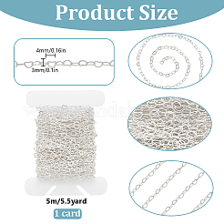 Brass Link Chains&nbsp;KK-WH0100-019S