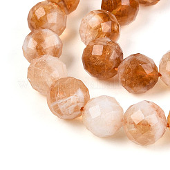 Natural Citrine(Heated) Beads Strands&nbsp;G-S345-10mm-18-01