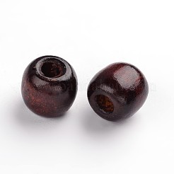 Natural Wood Beads&nbsp;WOOD-S030-08-LF