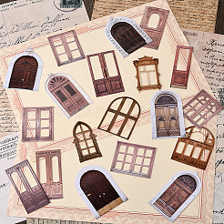 5 Sets 5 Styles Windows Themes Paper Stickers&nbsp;DIY-SP0005-60