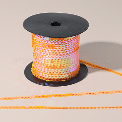 1Roll Plastic Paillette/Sequins Chain Rolls&nbsp;FIND-CY0001-14A