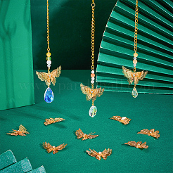 15Pcs Brass Pendants&nbsp;KK-NB0003-99LG