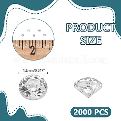 Cubic Zirconia Cabochons&nbsp;ZIRC-HY0001-20B