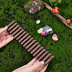 1Pc Wood Fence Ornaments&nbsp;AJEW-SP0003-86