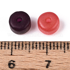 Baking Paint Opaque Glass Beads&nbsp;DGLA-N014-05