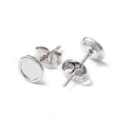 Non-Tarnish 304 Stainless Steel Stud Earring Finding&nbsp;EJEW-I285-41P