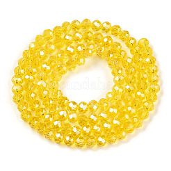 Electroplate Glass Beads Strands&nbsp;EGLA-A034-T4mm-A35