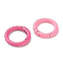 10Pcs Spray Painted Alloy Spring Gate Rings&nbsp;FIND-YW0001-56