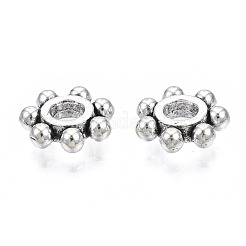 Tibetan Style Alloy Spacer Beads&nbsp;TIBEB-N005-078