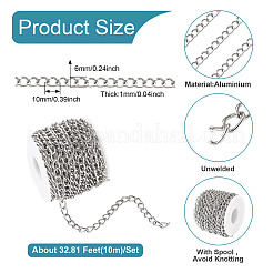 10M Oxidation Aluminum Curb Chains&nbsp;CHA-TA0001-27B