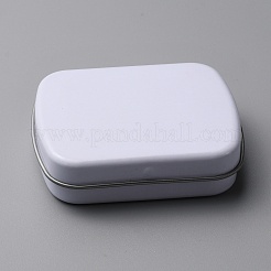Iron Watercolor Paints & Nail Polish Tins Storage Box&nbsp;MRMJ-WH0077-083C