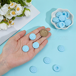 Silicone Button Covers for Jeans&nbsp;FIND-WH0148-821D