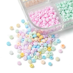 60G 12 Colors 8/0 Opaque Glass Seed Beads&nbsp;SEED-FS0001-28