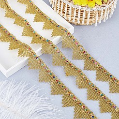 Metallic Polyester Ribbon&nbsp;OCOR-WH0077-57A