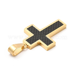PVD Vacuum Plating 304 Stainless Steel Resin Pendants&nbsp;STAS-K244-01G
