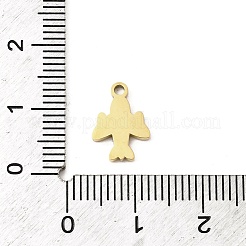 304 Stainless Steel Rhinstone Charms&nbsp;STAS-I336-16G