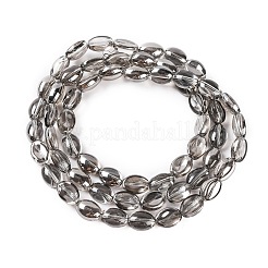 Electroplate Glass Beads Strands&nbsp;EGLA-B005-01A-PL02