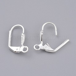 Brass Leverback Earring Findings&nbsp;KK-Z007-28S