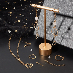 Heart Drop Earring DIY Making Kit&nbsp;DIY-UN0003-03