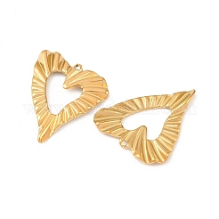 304 Stainless Steel Pendants&nbsp;STAS-D390-44G