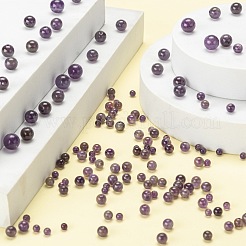 340Pcs 4 Style Natural Amethyst Gemstone Beads&nbsp;G-LS0001-42