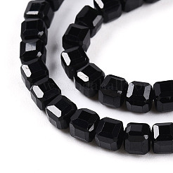 Natural Black Quartz Beads Strands&nbsp;G-T141-60