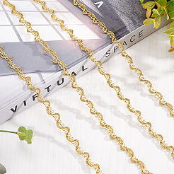 Filigree Corrugated Lace Ribbon&nbsp;OCOR-WH0080-08