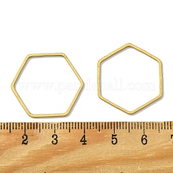 Brass Linking Rings&nbsp;KK-B085-01C