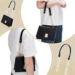 PU Leather & Metal Bag Handles&nbsp;PURS-WH0816-001B