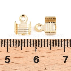 Brass Folding Crimp Ends&nbsp;KK-C163-07G