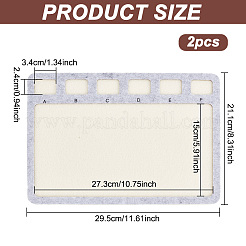 Felt Bead Design Boards&nbsp;LS-TOOL-WH0002-64